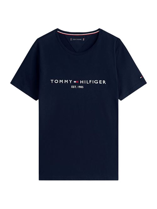 T-shirt blu in cotone Tommy Hilfiger | MW0MW11465403